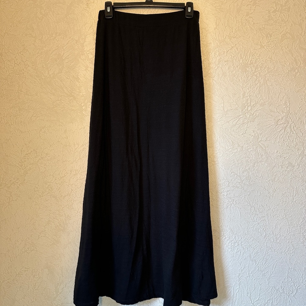 Elegant Black Maxi Skirt